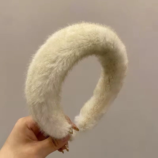 The Cora Faux Fur Head Band