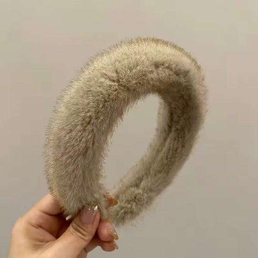 The Cora Faux Fur Head Band