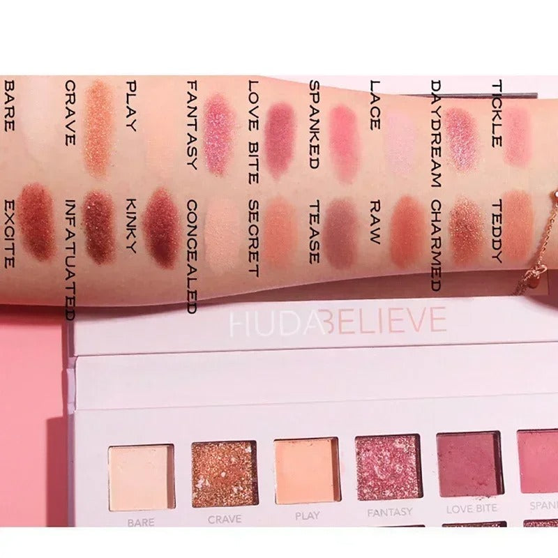 The Huda Believe Palette